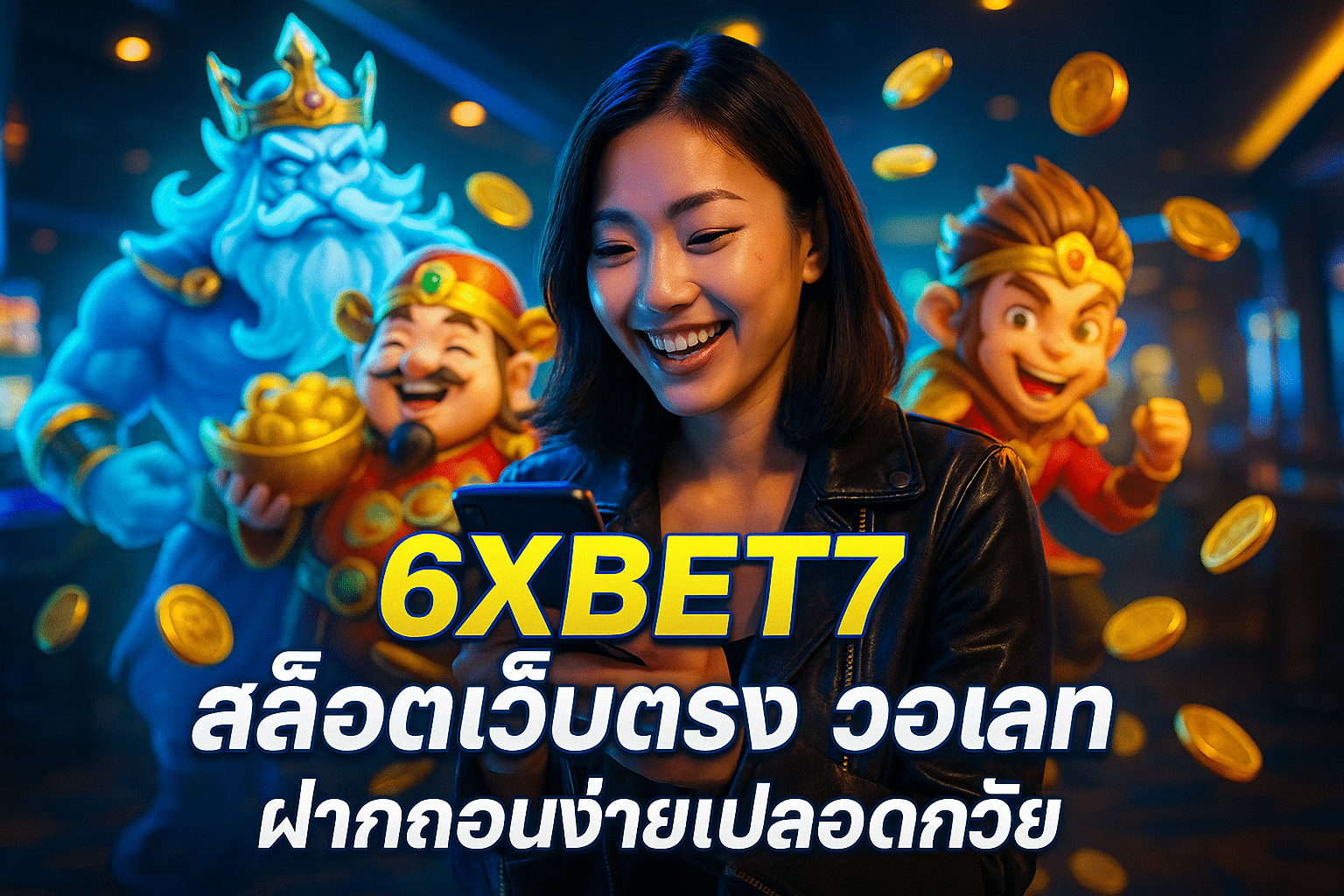 6XBET7 สล็อตเว็บตรง วอเลท ฝากถอนง่ายปลอดภัย