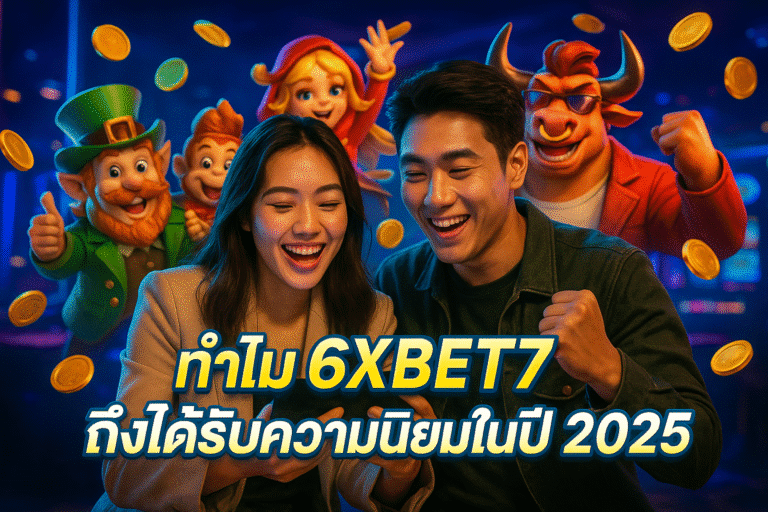 ทำไม 6XBET7 ถึงได้รับความนิยมในปี 2025